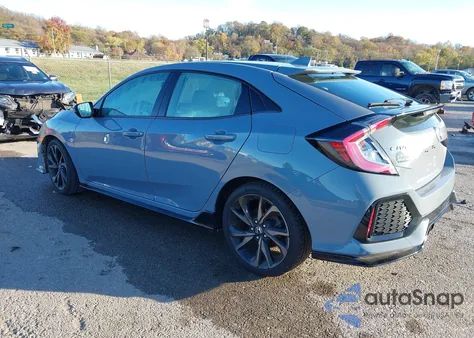 2019 Honda Civic Sport Touring из США, поврежденный, VIN SHHFK7H91KU200422